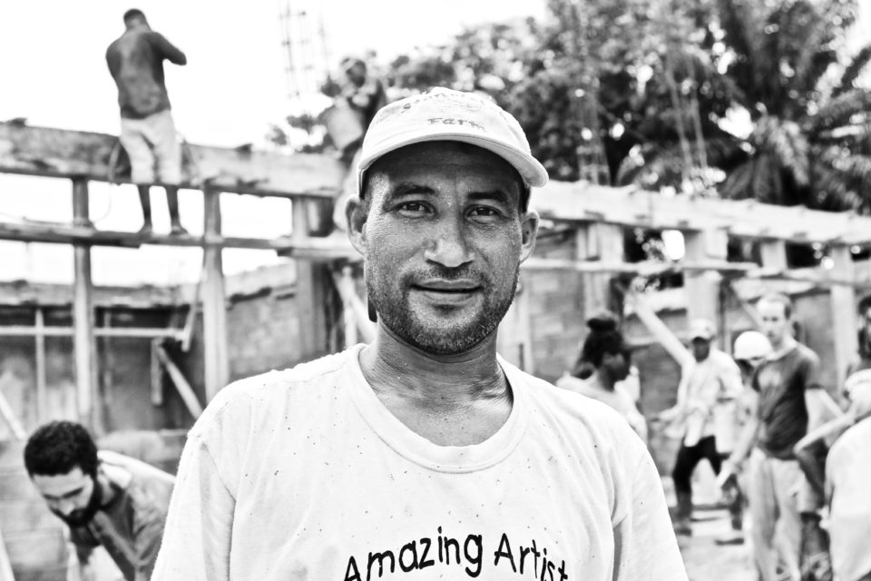 Meet Antonio Reyes, Mason on the Schools Construction Team